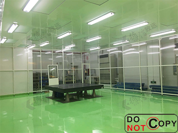 牛尾電機潔凈棚項目圓滿竣工