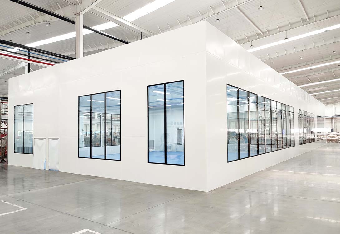 蕪湖強(qiáng)振潔凈室案例