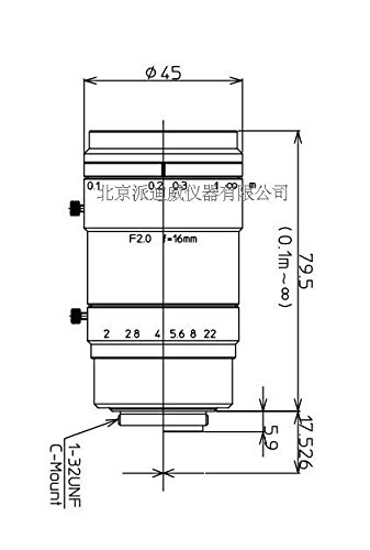 kowa 鏡頭 物鏡 LM16XC 顯微鏡物鏡 kowa 鏡頭 物鏡 LM16XC 顯微鏡物鏡