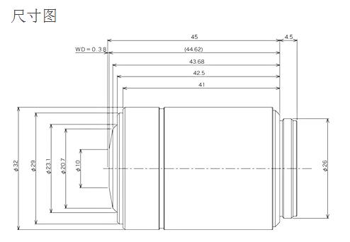 奧林巴斯 明暗視場用平場消色差物鏡 MPLN-BD 奧林巴斯 明暗視場用平場消色差物鏡 MPLN-BD
