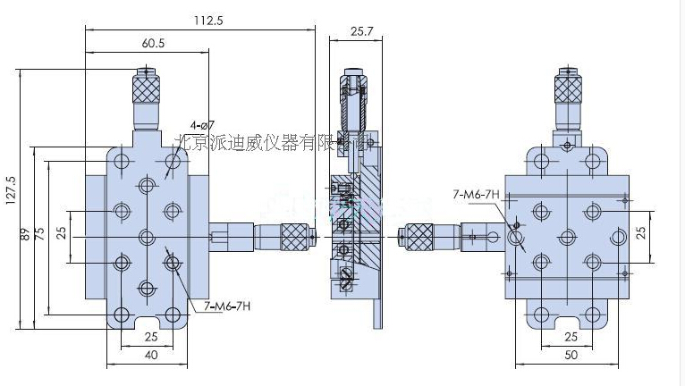 手動(dòng)多維組合臺(tái) :PT-XY13 手動(dòng)多維組合臺(tái) :PT-XY13