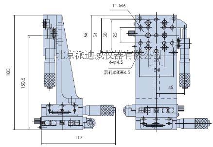 手動多維組合臺 PH-212H 手動多維組合臺 PH-212H