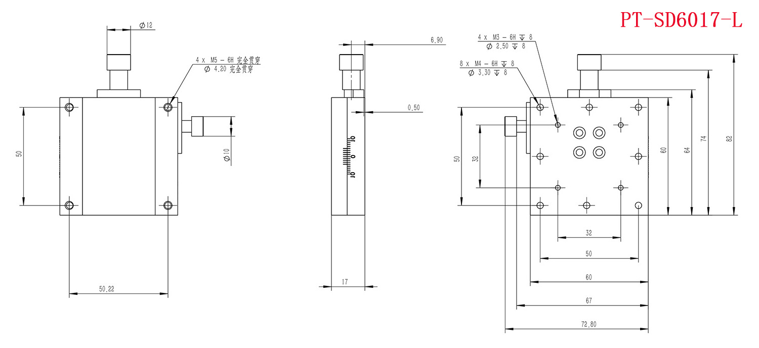 PT-SD4015 手動(dòng)平移臺(tái) 位移臺(tái) 線性滑臺(tái) 一維移動(dòng)臺(tái) PT-SD4015 手動(dòng)平移臺(tái) 位移臺(tái) 線性滑臺(tái) 一維移動(dòng)臺(tái)