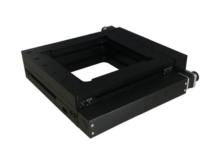 PT-XY100精密電動整體位移臺光學(xué)二維平移臺行程100×100滑臺模組 PT-XY100精密電動整體位移臺光學(xué)二維平移臺行程100×100滑臺模組