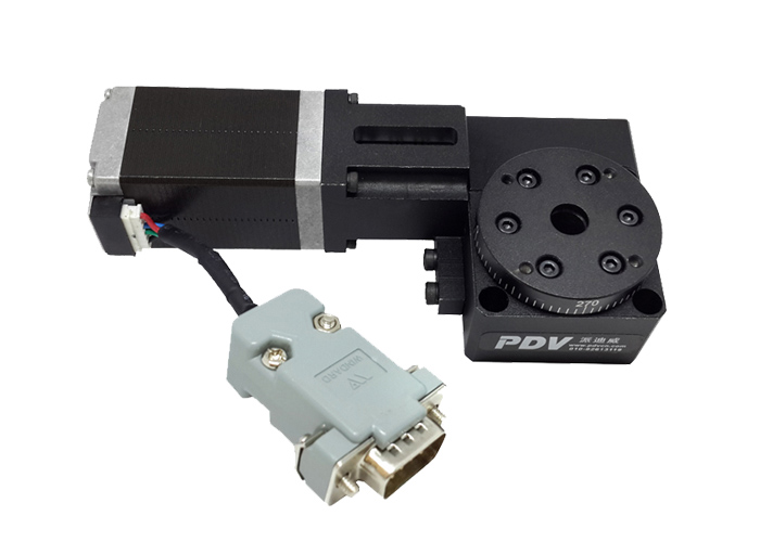 PX110-30 精密型電動(dòng)旋轉(zhuǎn)臺(tái)(蝸輪蝸桿)  直徑39mm 分度盤(pán) 