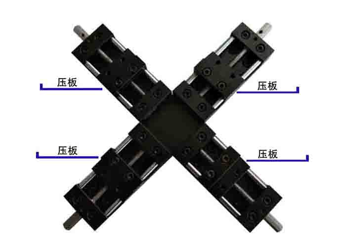 手動(dòng)平移臺(tái)/線性滑臺(tái)/四軸拉伸臺(tái)PT-SD35（四軸拉伸)