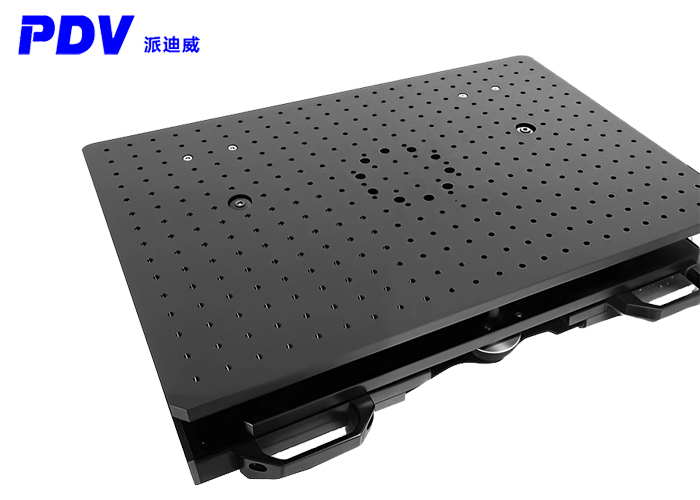 精密手動傾斜俯仰臺±3度負載50kg大臺面400*600mmPT-QX640