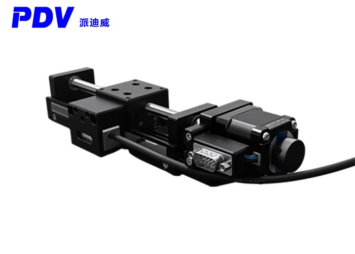 PT-GD4040高精度電動平移臺 小尺寸光柵尺位移臺行程80mm