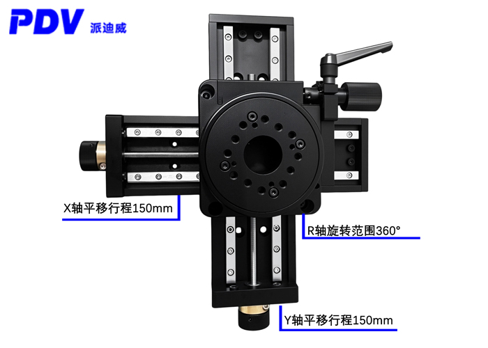 手動(dòng)三維組合臺(tái) XYR調(diào)節(jié)臺(tái)PP170-150(XY)+PX110-100